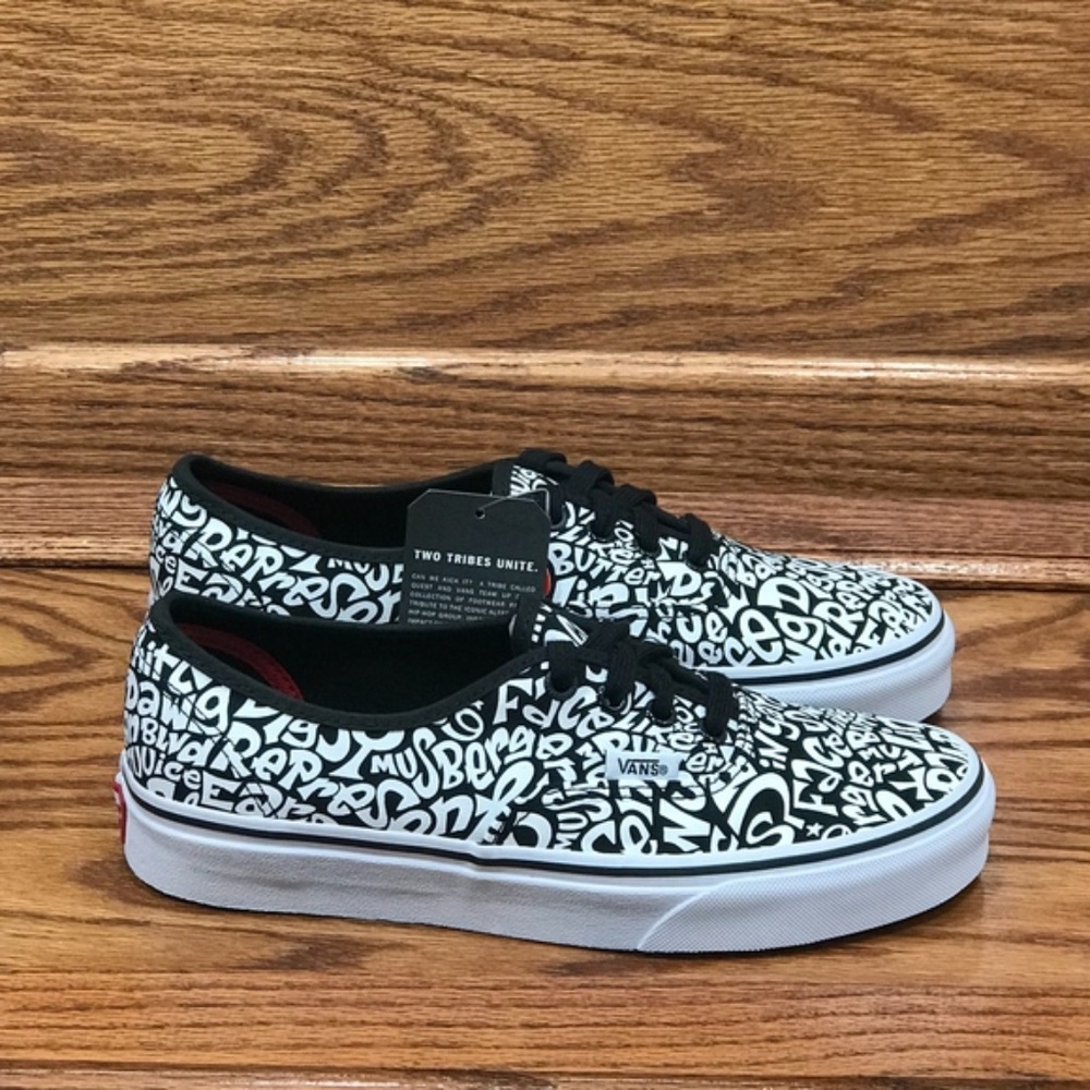 Vans Authentic ATCQ Tracklist True White Shoes‎ - Picture 2 of 8